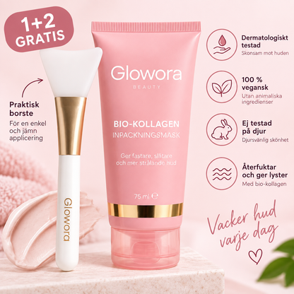 Bio-kollagenmask + borste
